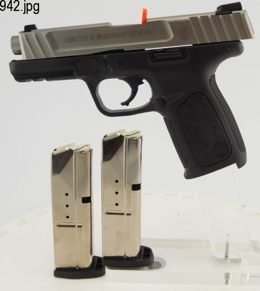 Lot #942 - S&W SD9VE Semi Auto Pistol
