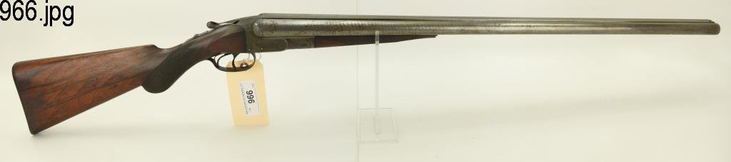 Lot #966 - American Arms SxS Hammerless Shotgun