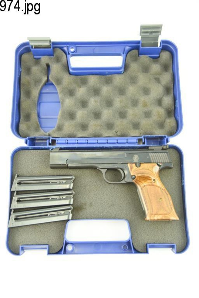 Lot #974 - S&W Mdl 41 S Auto Pistol
