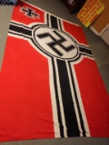 Lot #800A -  Large WW II German Nazi Imperial War Flag