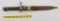 Lot #476 - Turkish Mauser Bayonet marked ASFA