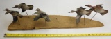 Lot #395 - Set of (5) carved miniature flying
