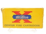 Lot #480A - Box of vintage Western X 32-40