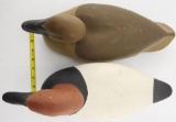 Lot #580 - Pair of Canvasbacks hen and drake.