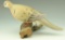 Lot 3462 - Gary Marshall, Cambridge, MD standing model Mourning Dove signed and dated 1999