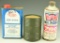 Lot 3527 - (2) Vintage DuPont Smokeless powder tins and vintage Winchester Ball Powder tin