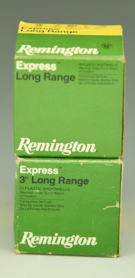 Lot 3323 - (1) Box of Remington .410 3” 6 shot (25rds), (1) Box of Remington .410 2 ½” 7 ½  shot