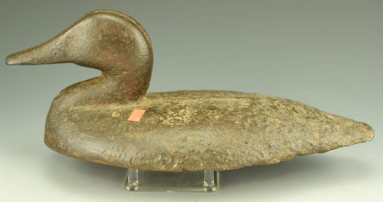 Lot 3408 - Superb James Holly, Havre de Grace, MD cast iron wing duck circa 1890