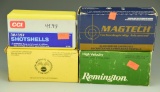 Lot 3316 - (4) Boxes of .357 Magnum ammo to include: CCI #9 shot, Remington 158 grain,  UMC 158