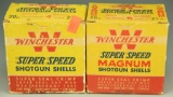 Lot 3332 - (2) Vintage boxes of Winchester 20 gauge shotgun shells 2 ¾” #4 and #6 shot