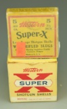 Lot 3335 - Vintage box of Western Super “X” 2 ½” .410 sealed in plastic, Vintage box of  .410 3