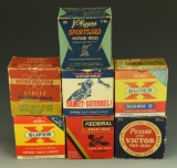 Lot 3341 - (7) Vintage boxes of miscellaneous 12 gauge shotgun shells: Super X, Winchester