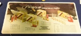 Lot 3346 - Premier Federal Ammunition vintage gun shop showcase top protector advertising  mat