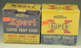 Lot 3349 - (2) Vintage Winchester 2 ¾” 12 gauge shotgun shell boxes No 7 ½ shot and No. 6  shot