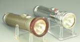 Lot 3350 - (2) Vintage Winchester Olin flashlights