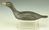 Lot 3375 - Ron Rue Dorchester Co. MD miniature carved  “A Shorter’s Wharf Style” Cormorant