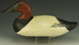 Lot 3441 - Madison Mitchell, Havre de Grace, MD Canvasback Drake circa 1950 in original paint