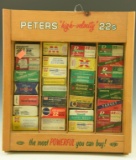 Lot 3457 - Vintage Peters “High Velocity” 22’s countertop/tabletop model wooden display