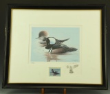 Lot 3457A -1986 Migratory Waterfowl Stamp print S/N Louis Frisino 370/2000
