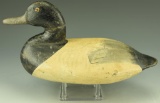 Lot 3485 - Ben Dye, Perryville, MD Scaup Drake old working repaint circa 1880