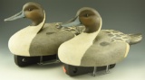 Lot 3504A - (2) Mike Smyser 2005 Pintail Drake decoys signed and dated