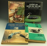 Lot 3522 - (4) Decoy Books: (2) Wild Fowl Decoys by Joel Barber, American Wildfowl Decoy by