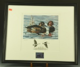 Lot 3532A - 1987 Federal Migratory Duck Stamp print S/N 203/1500 Frank Sweet with remark