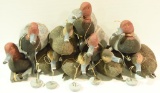 Lot 3549A - (10) G&H Decoys, Inc plastic working Redhead decoys (5) hens (5) drakes, all rigged