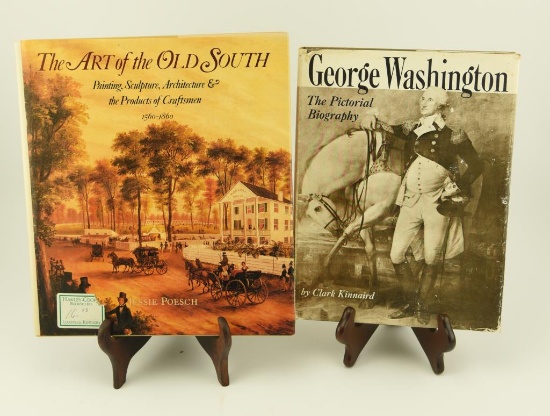 Lot 1110 - Lg Qty of history books and reference books: George Washington the Pictorial Biography