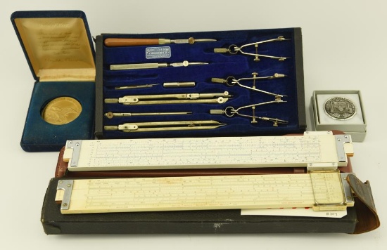 Lot 1116 - Misc lot: Indianapolis Motor Speedway Pewter paperweight, Republican Presidential