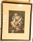 Lot 1425 - Mid century modernist gouache painting of rooster: signed illegibly (20“ x 25“)