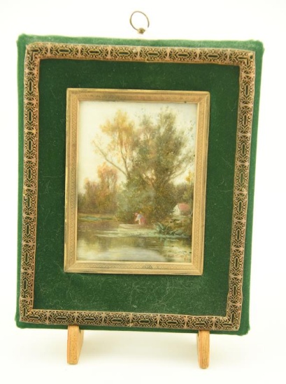 Lot 1499 - Noted artist William Hilliard (1836-1905) oil painting signed and dated 82: not