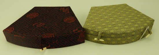 Lot 1697 - (2) Chinese calligraphy sets in fitted boxes