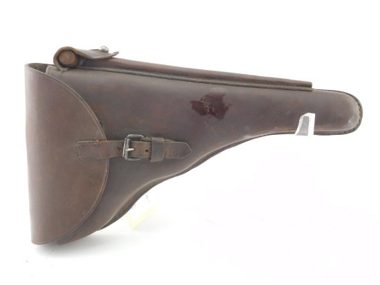 F.J. Daniel leather holster for Luger pistol     