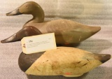 Sold at Auction: NICK TRAHAN MALLARD DRAKE DECOY Painted eyes. Carved bill.  Upswept tail. Branded JH N.O. LA. Minor gunning wear. Length 15. Prove