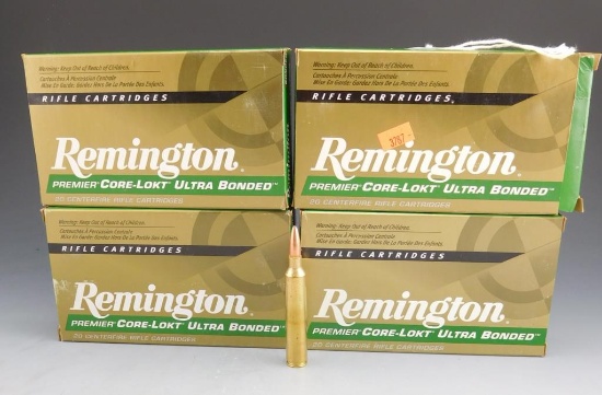 Lot #142 - (80) rounds of Remington Core-lokt Ultra, 7mm REM Ultra MAG, 140 GR, Ultra  Bonded PSP