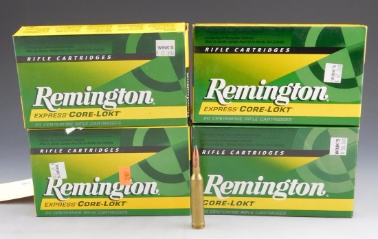 Lot #146 - (80) rounds of Remington Core-lokt , 264 WIN MAG, 140 GR, Core-lokt PSP