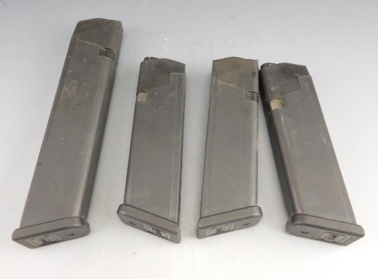 Lot #169A - (3) Glock .40 Cal 14rd double stack pistol mags and (1) Glock .40 Cal 22rd pistol