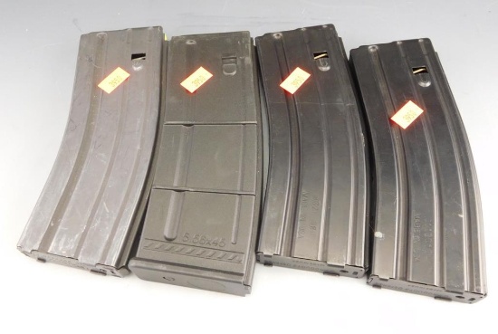 Lot #213 - (5) 5.56 x 45 30 round mags by Tapco and Sig Sauer. Mags Can't be handed out in  MD/