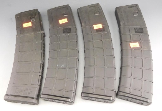 Lot #214 - (4) Pro-Mag 5.56 x 45 40 round magazines.  Mags Can't be handed out in MD/To  a MD
