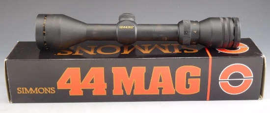 Lot #260 - Simmons 44 MAG Rifle Scope model no. M1043 2-7x44 WA, Black Matte Finish