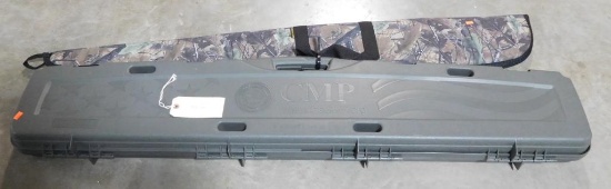 Lot #352 - Allen Soft gun case 52 in. and a CMP Hard case 50”x9”