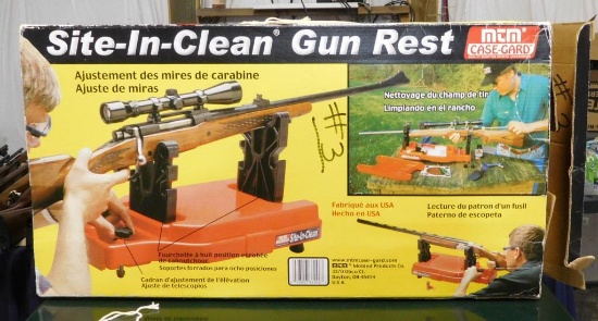 Lot #355 - MTM Case Card Sight-In-Clean gun Rest 