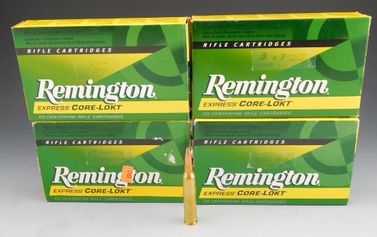 Lot #54 - (2) full boxes of Remington 7mm REM MAG, Core-lokt, 175GR S.P, (32) rounds of  Remington
