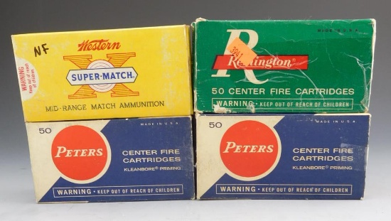 Lot #64 - (2) full boxes of Peters 38 special Police Service, 158 GR, lead, (29) rounds of