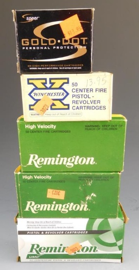Lot #66 - (90) rounds of Remington 32 Auto, 71 GR metal case, (50) rounds of Remington 38  Spcl