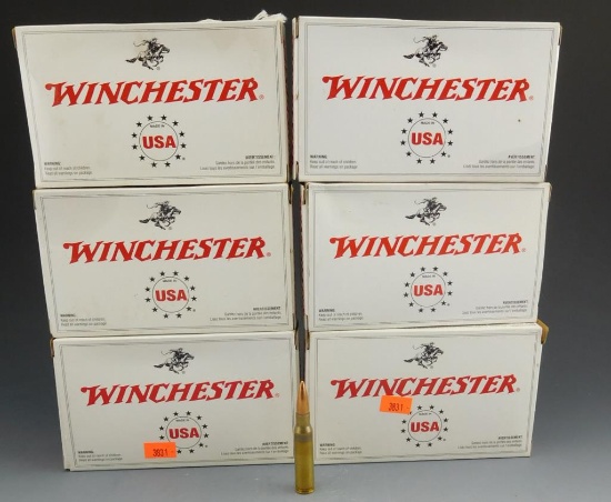 Lot #84 - (120) rounds of Winchester 7.62mm, 147 GR, F.M.J