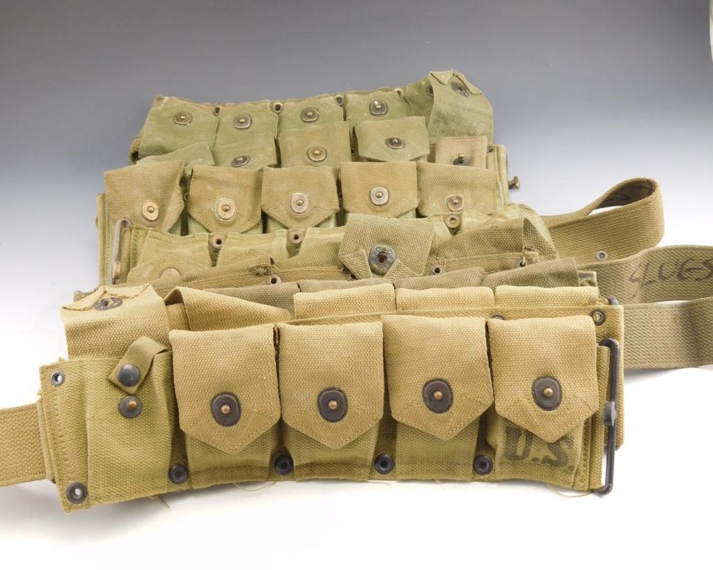 Lot #315 - (4) Bandelier filled with various shotgun shell
