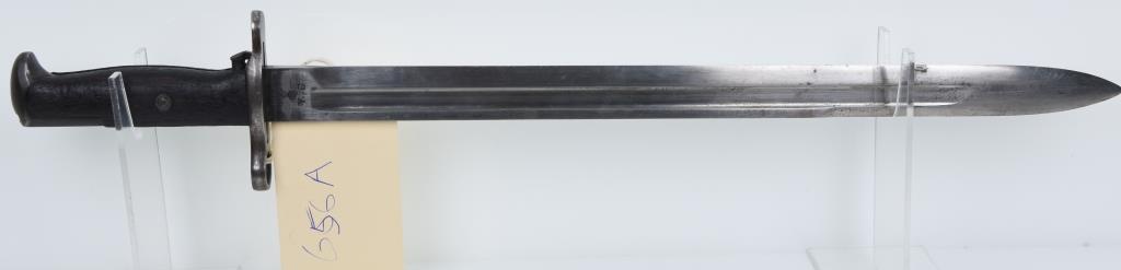Lot 656b - 1906 Dated Springfield Armory Bayonet for a 1903 US Military Bolt Action Rifle. SN#