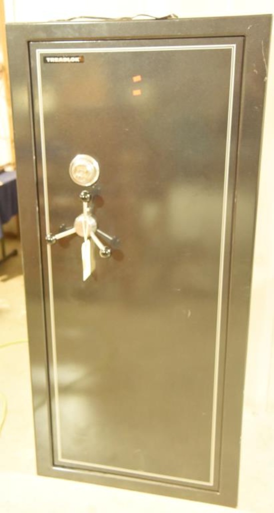 Treadlok 28 Gun Safe with Dehumidifier 30.25" Wide, 25.25" Deep 63.25: Tall. Minor cosmetic